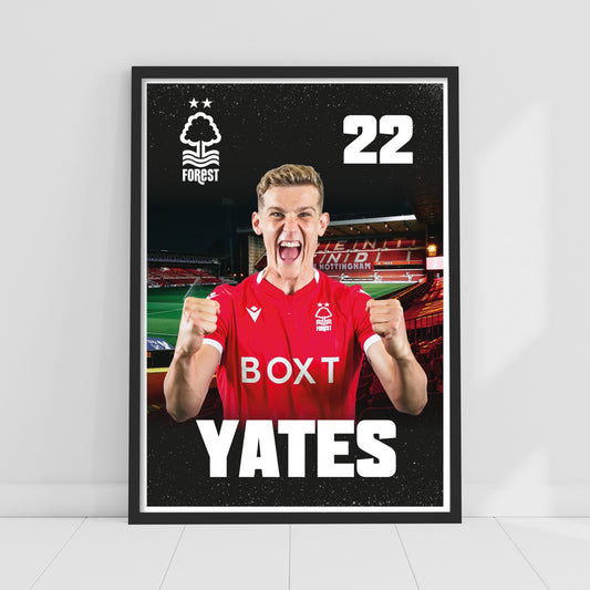 Nottingham Forest FC Print - Ryan Yates