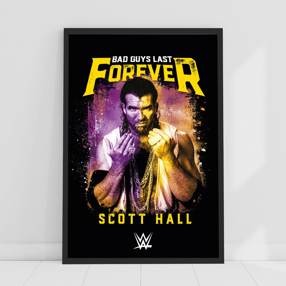 WWE Print - Scott Hall Bad Guys Last Forever Poster