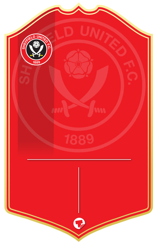 Sheffield United Personalised Stats Card