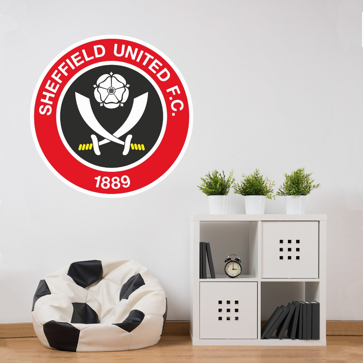 Sheffield United F.C. Crest Wall Sticker