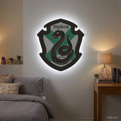 Harry Potter Slytherin Badge LED Backlit WallLite