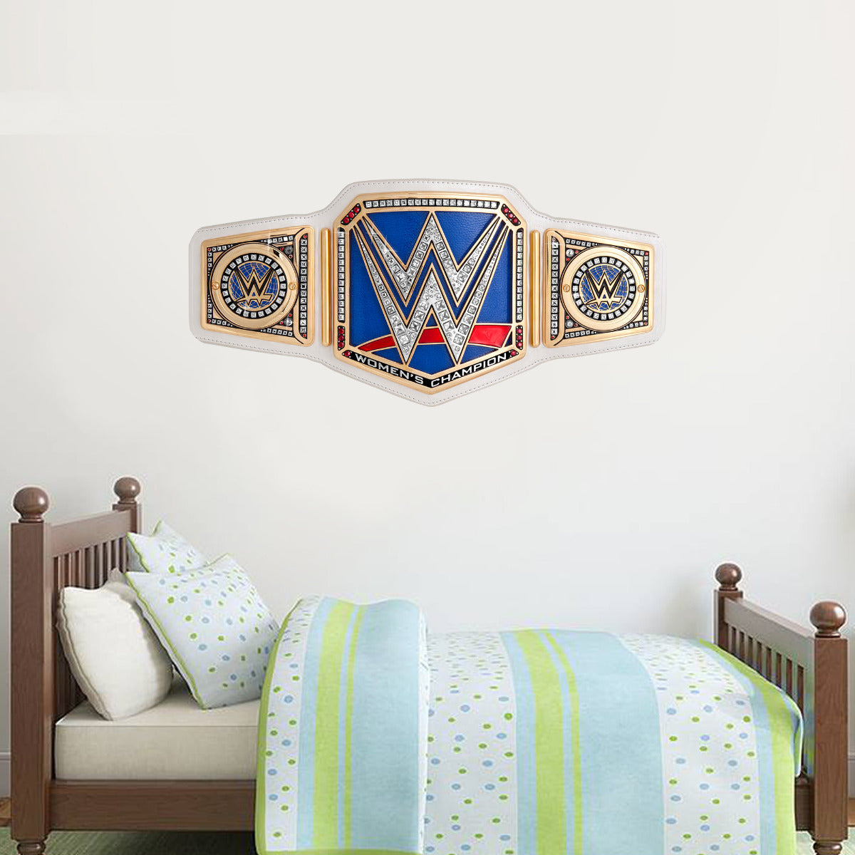 WWE SmackDown Womens Championship Title Belt Wall Sticker