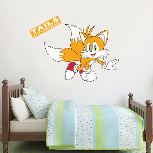 Sonic The Hedgehog Tails Wall Sticker