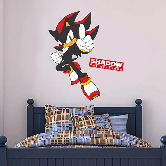 Sonic The Hedgehog Shadow Wall Sticker
