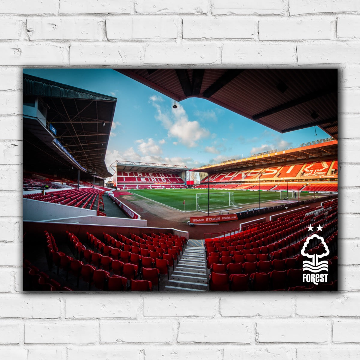 Nottingham Forest FC Print - Day Time Stadium