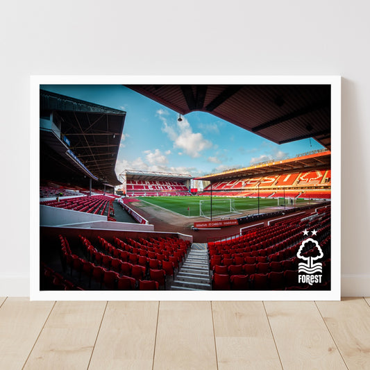Nottingham Forest FC Print - Day Time Stadium
