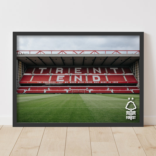 Nottingham Forest FC Print - Trent End Stand