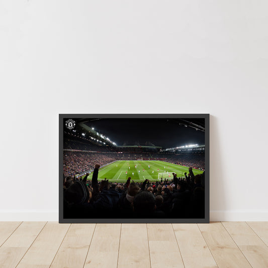 Manchester United Print - Stretford End Goal Design