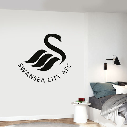 Swansea City Crest Wall Sticker Vinyl