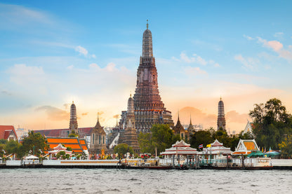 Temple of Dawn Bangkok Wall Mural