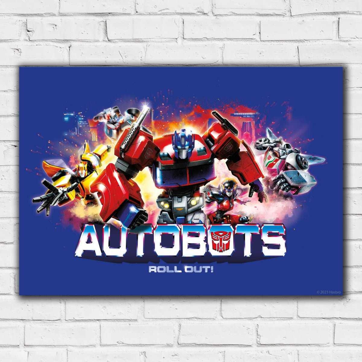 Transformers Print - Autobots Group Print