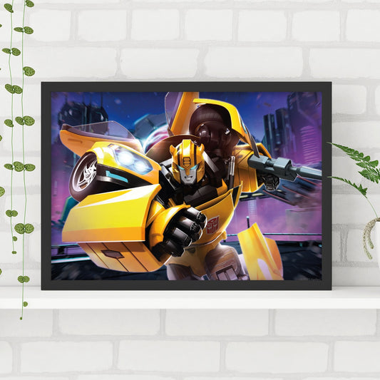 Transformers Print - Bumblebee Night Time Print