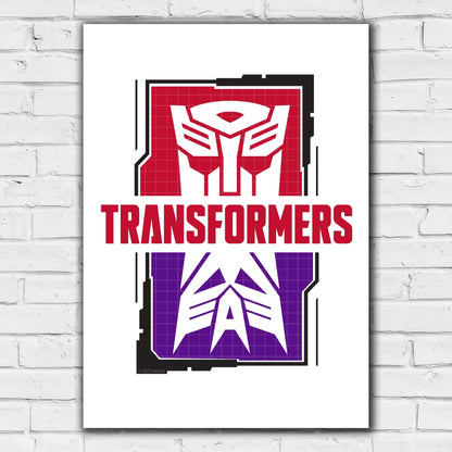 Transformers Print - Logo Print