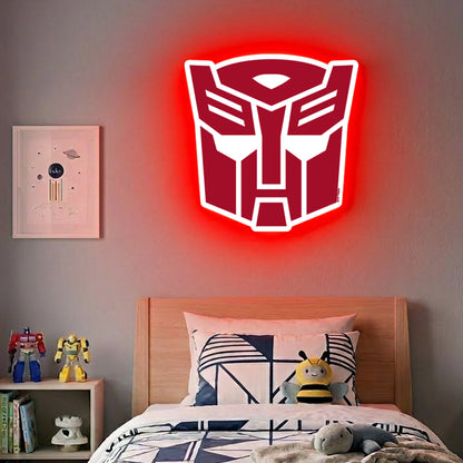 Transformers Logo LED Backlit Wallpop
