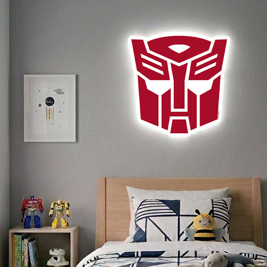Transformers Logo LED Backlit Wallpop