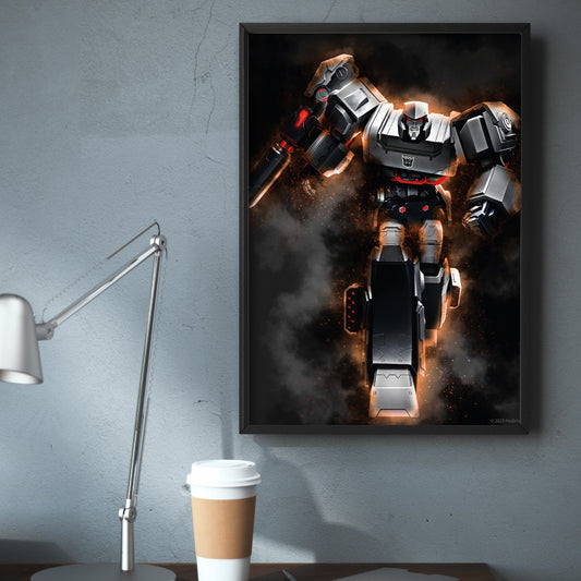 Transformers Print - Megatron Fog Print