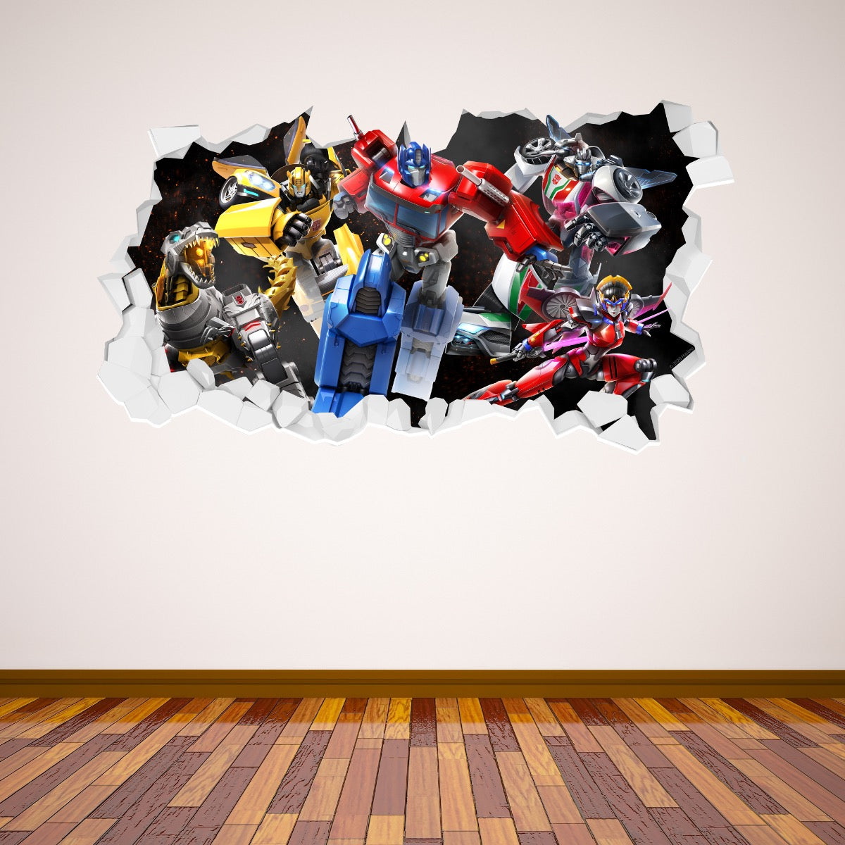 Transformers Autobots Broken Wall Sticker