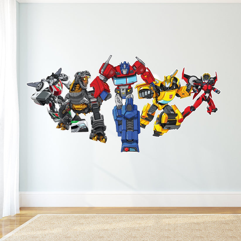 Transformers - Autobots Group Wall Sticker – www.themed.co.uk