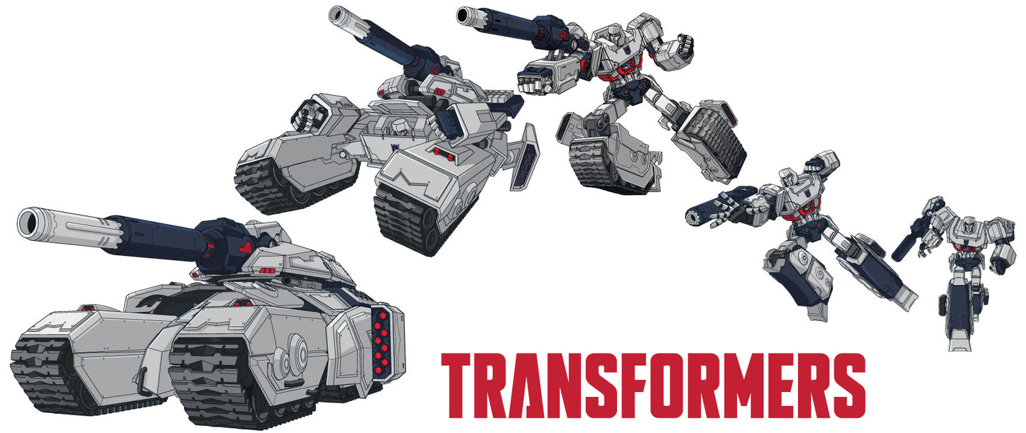 Transformers - Megatron Transformation Wall Sticker