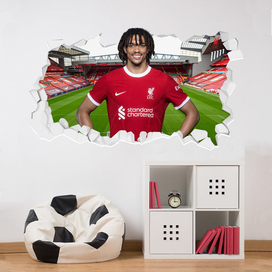 Liverpool Trent Alexander-arnold Smashed Wall Mural