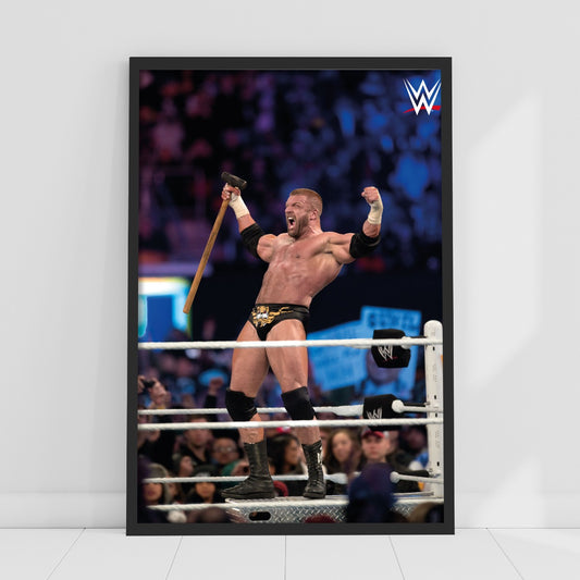 WWE Print - Triple H in Ring Poster