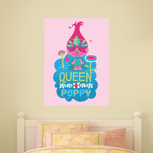 Trolls Queen Poppy Wall Sticker