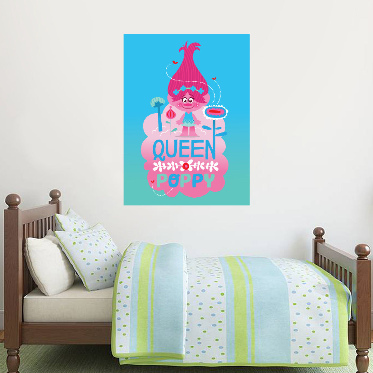 Trolls - Queen Poppy Wall Sticker