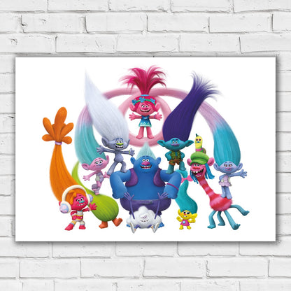 Trolls Print - Group Pyramid