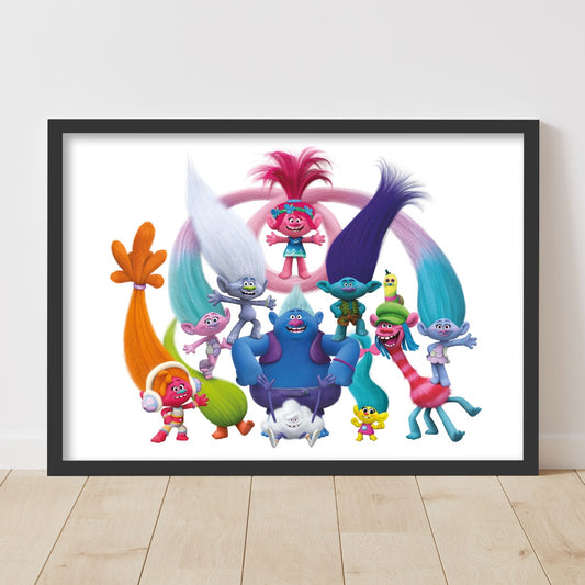 Trolls Print - Group Pyramid