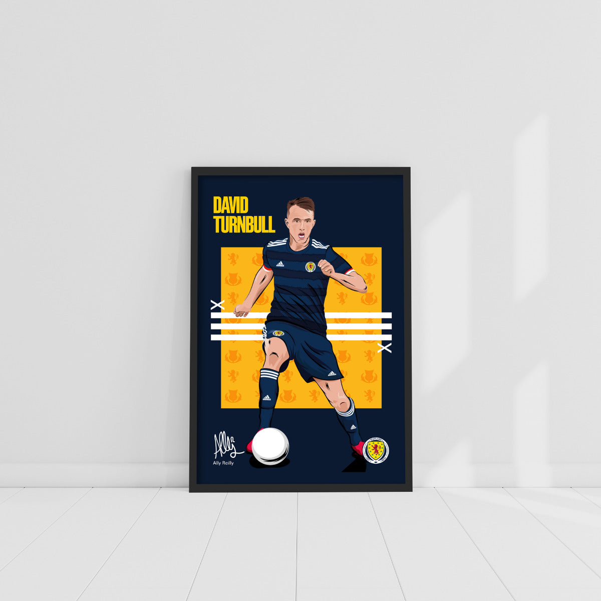 Scotland National Team - David Turnbull Print