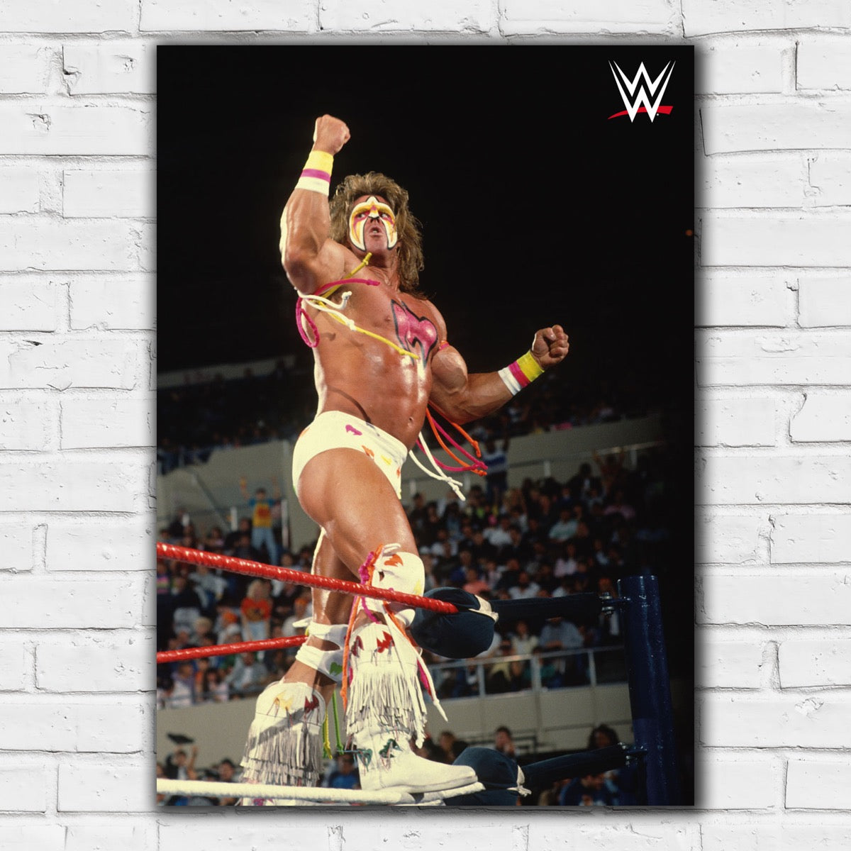 WWE Print - Ultimate Warrior in Ring Poster