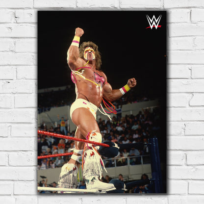 WWE Print - Ultimate Warrior in Ring Poster