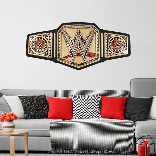 WWE - Undisputed Universal Championship Belt Wall Sticker