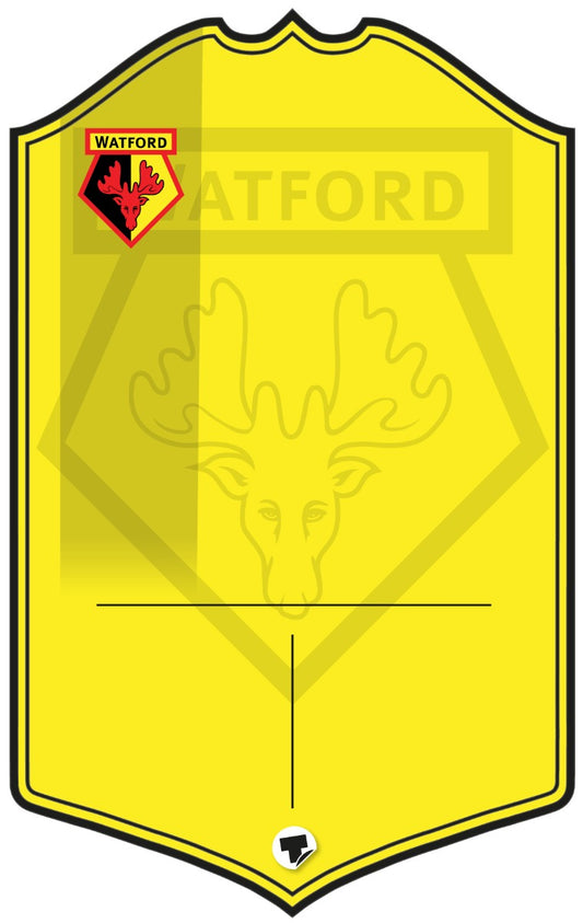 Watford Personalised Stats Card