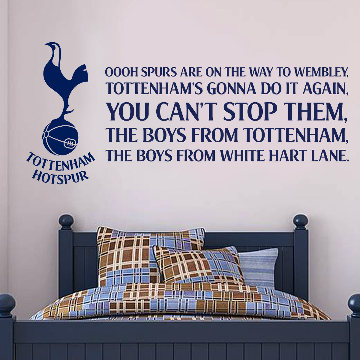 Tottenham Stickers Tottenham Hotspur Football Club 'Spurs Are On Their Way To Wembley ...