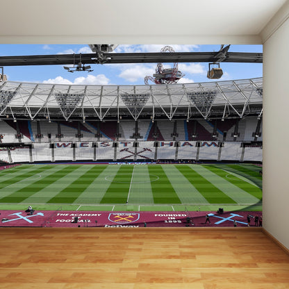West Ham United FC - Stadium Before Match Full Wall Mural