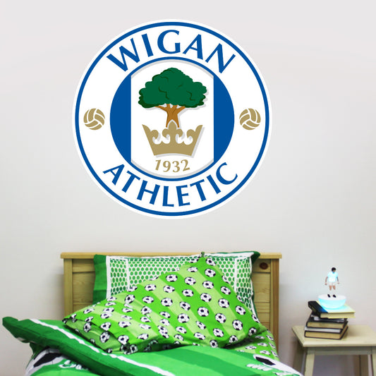 Wigan Athletic Crest Wall Sticker