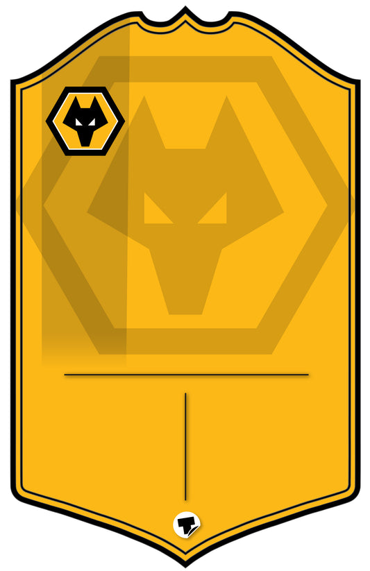Wolverhampton Wanderers Personalised Stats Card