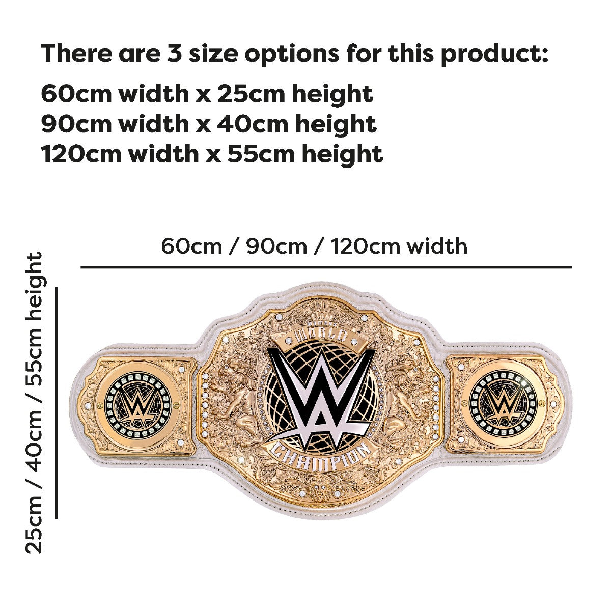 WWE - Womens World Championship Belt Wall Sticker