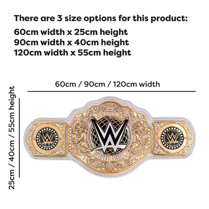 WWE - Womens World Championship Belt Wall Sticker