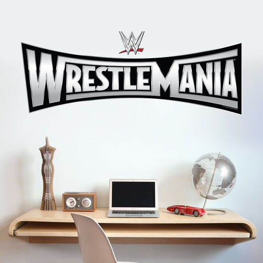 WWE - WrestleMania Logo Wall Sticker
