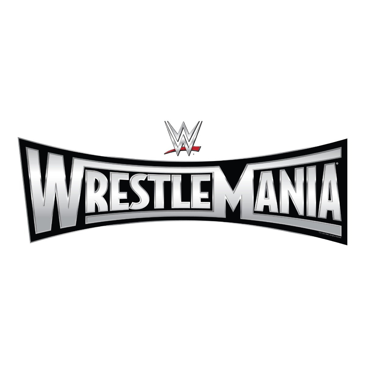 WWE - WrestleMania Logo Wall Sticker