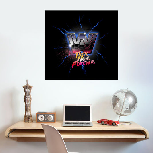 WWE Then Now Forever Wall Sticker