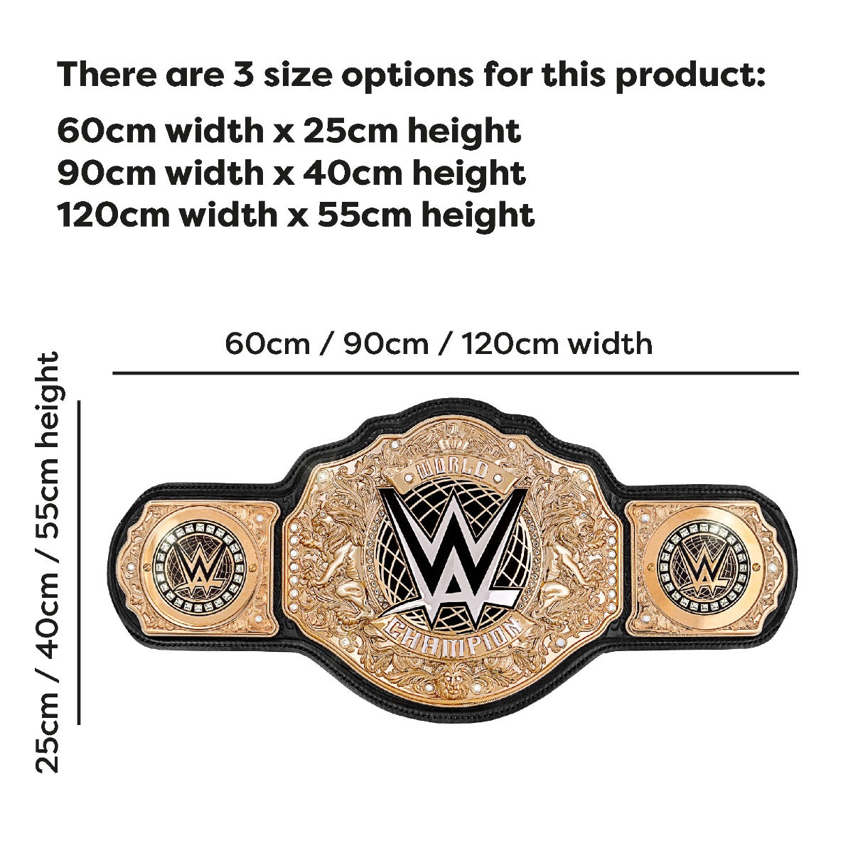 WWE- World Heavyweight Championship Wall Sticker